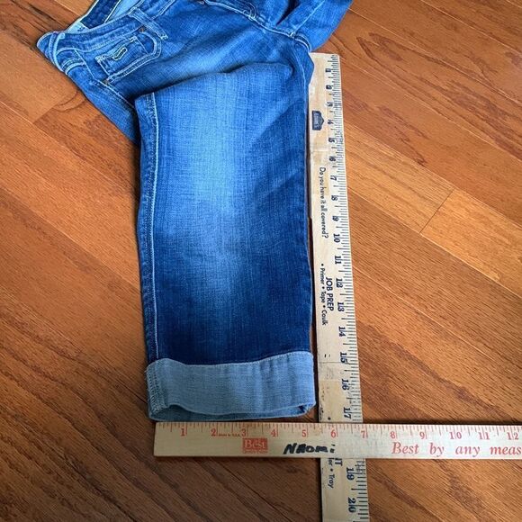 GAS Size 27 denim cuffed Capri.  NWOT - Picture 3 of 7